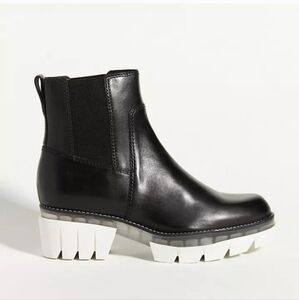 Anthropologie X Bernardo Sutton Lug Sole Leather Chelsea Boots‎
